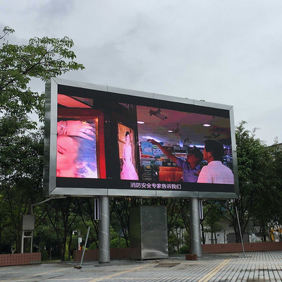 P8 Dış Mekan Sabit LED Ekran Tam Renkli Bülten İlan Panosu Tanıtım Meydanı Okul Parkı