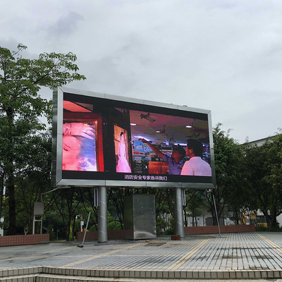 Açık Okul Meydanı Led Video Duvar Ekranı Su Geçirmez P8