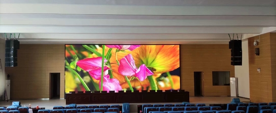 LED P1.875 İç Mekan Tam Renkli Ekran Tabelaları Stüdyo Merkezi Eğitim Gösteri Merkezi