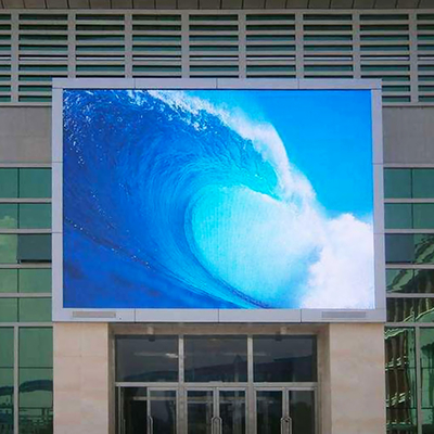P5 Dış Mekan Sabit LED Ekran Tam Renkli Zemine Monte Alışveriş Merkezi Reklam Ekranı